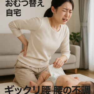 産後3ヶ月。ギックリ腰をやってから腰の不調。(20代女性)