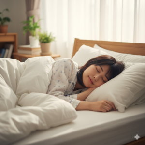 睡眠の質をあげる