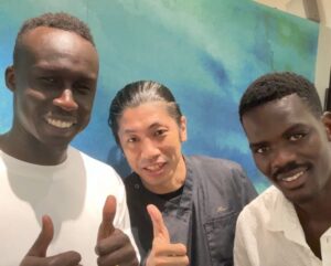 マリノス選手来院！